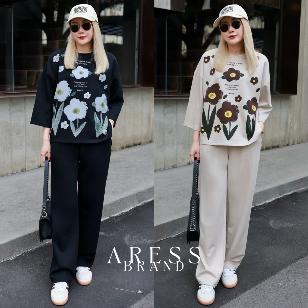 Flower Bloom Cotton Set AR939 ชุดเซ็ตผ้าคอตตอน