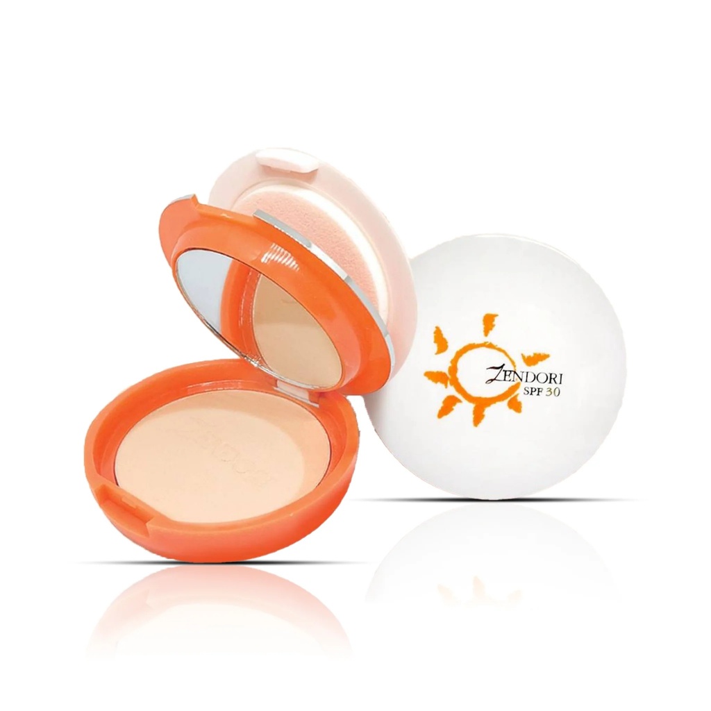 แป้งเซนโดริ(สีส้ม) Zendori Extra Cover Foundation SPF 30 เซนโดริ เอ็กตร้า คัฟเวอร์