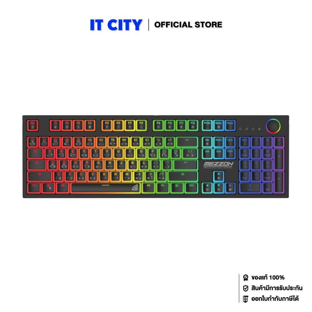 SIGNO KEYBOARDKB MEZZON -KB-752BLK B / OPTICAL BLUE SW (GMK-001089)