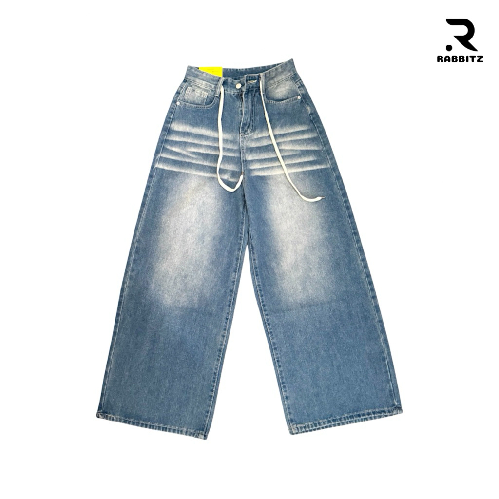 Berry jeans ยีนส์กระบอกใหญ่ ช/ญ ใส่ได้