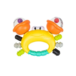 Infantino : SAND CRAB RATTLE & TEETHER - ของเล่นเสริมพัฒนาการ-ปู (คละสี)