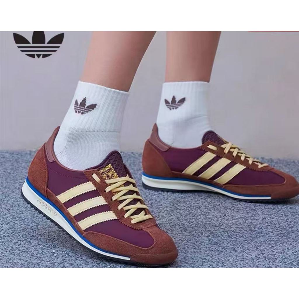 adidas ไลฟ์สไตล์ รองเท้า SL 72 RS Unisex สีน้ำตาล