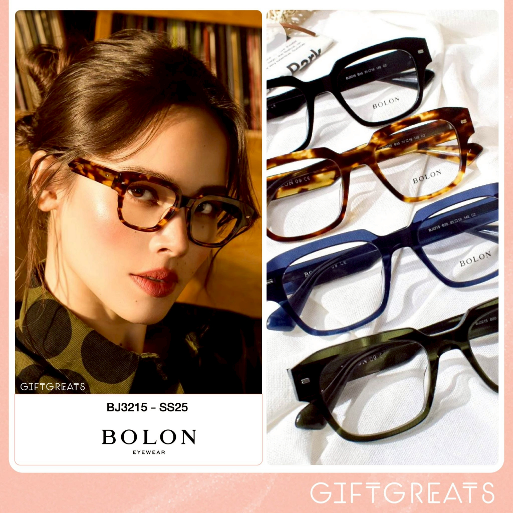BOLON Istanbul BJ3215 - SS25 Bolon Eyewear กรอบแว่นตา โบลอน giftgreats
