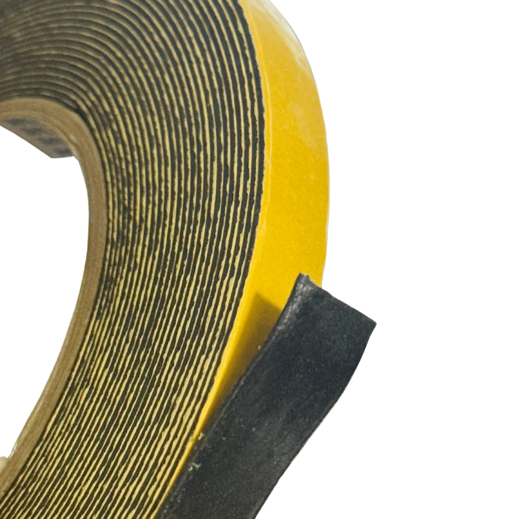 เทปโฟมดำ 12มิล ยาว10หลา กาวสองหน้า เทปกาวโฟม PE เทปติดคิ้วรถยนต์ เทปกาว เทปโฟม เทปกาวกันกระแทก เทป กาวสองหน้า YC - รูปที่ 3