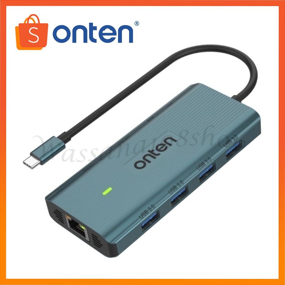 Onten otn-UC962 10 in 1 USB-C / Type-C Multi-function HUB Docking Station