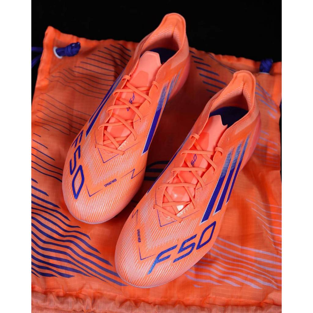 รองเท้าฟุตบอล X Speed F50 สีส้ม ปี 2025