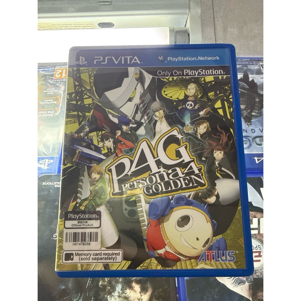 แผ่น psvita มือสอง persona4 golden