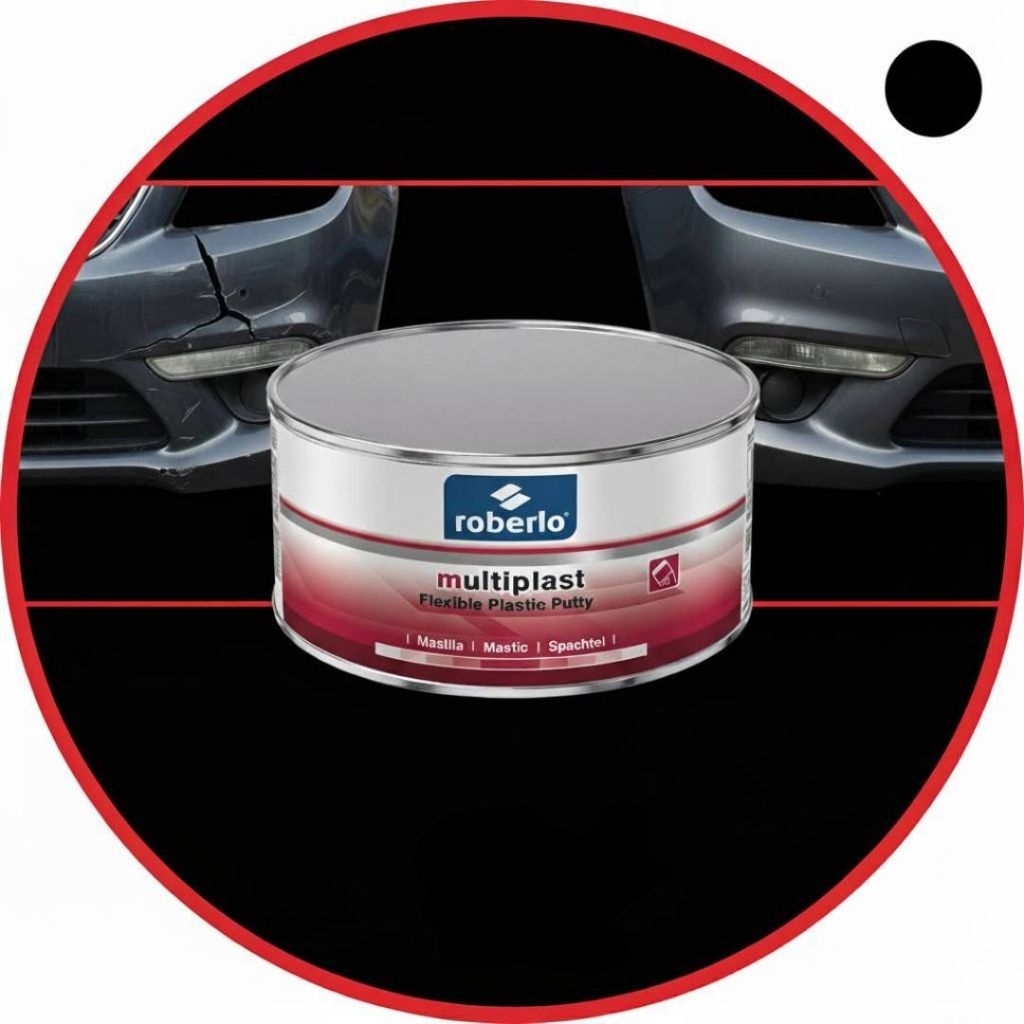 สีโป๊วกันชน Multiplast Plastic Putty ขนาด 1kg.