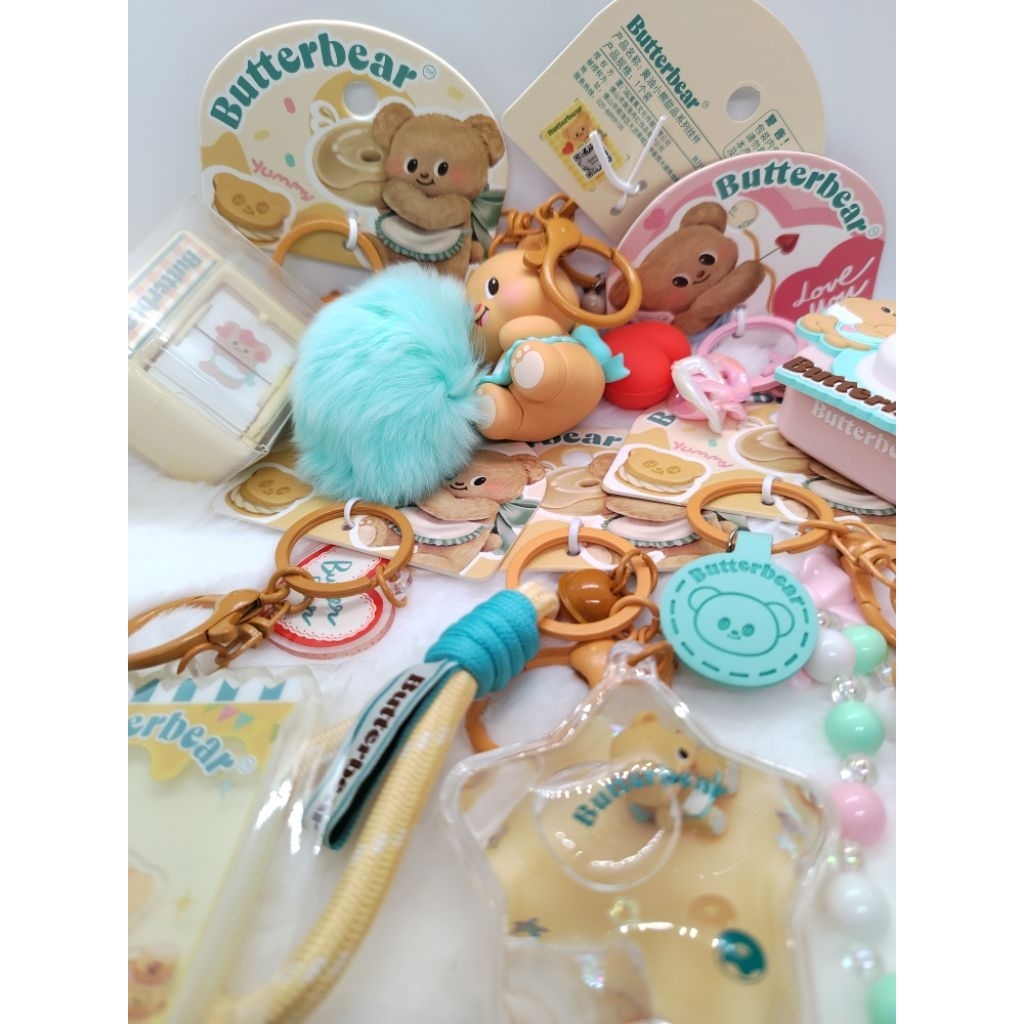 🔥🔥🔥 พวงกุญแจ​Butterbear ของแท้​ ✅