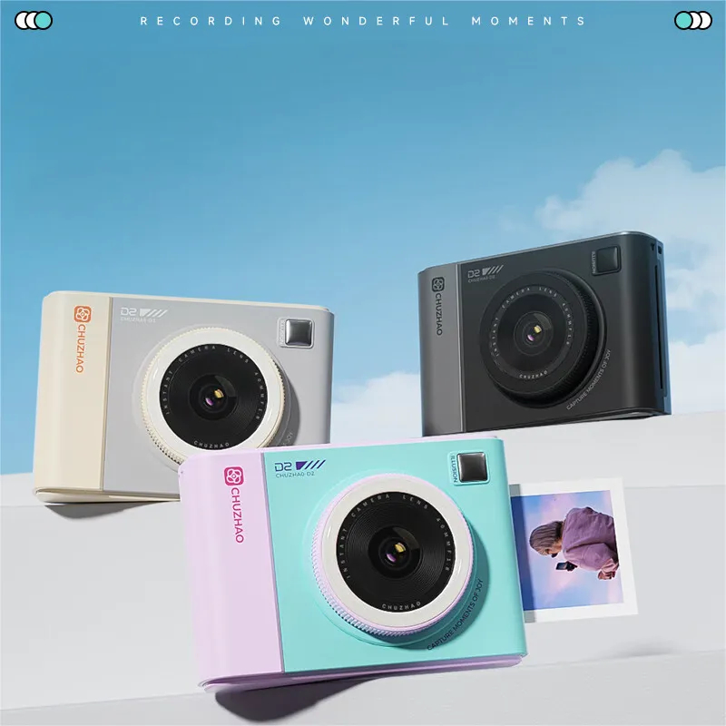 CHUZHAO D2 Instant Print Digital Camera ประกันศูนย์ กล้องดิจิทัลพร้อมปริ้นเตอร์ในตัว