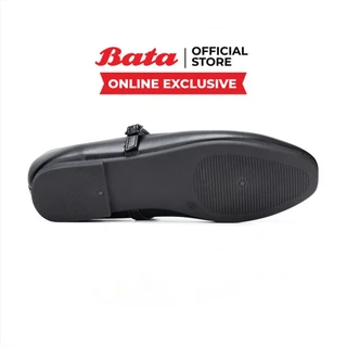 Online Exclusive Bata บาจา รองเท้าส้นแบน แบบสวม สำหรับผู้หญิง สีดำ 5316274 สีขาว 5311274 สีแดงไวน์ 5315274