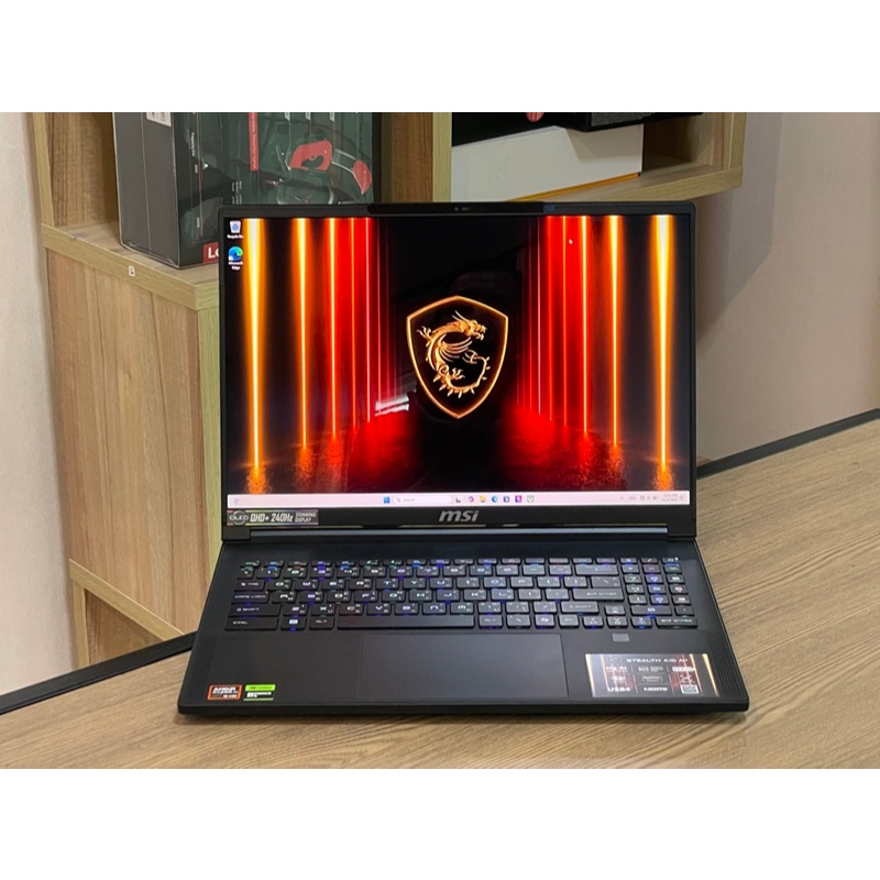 MSI Stealth A16 AI+ A3XWHG-058TH AMD Ryzen AI 9 HX 370 SSD1TB RAM32GB RTX 5070 Ti (12GB GDDR7)OLED 2