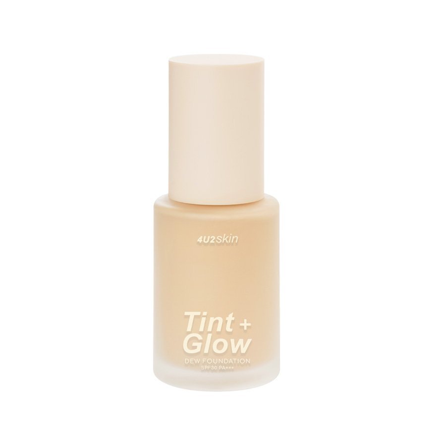 4U2 SKIN TINT + GLOW DEW FOUNDATION รองพื้นเนื้อทินท์