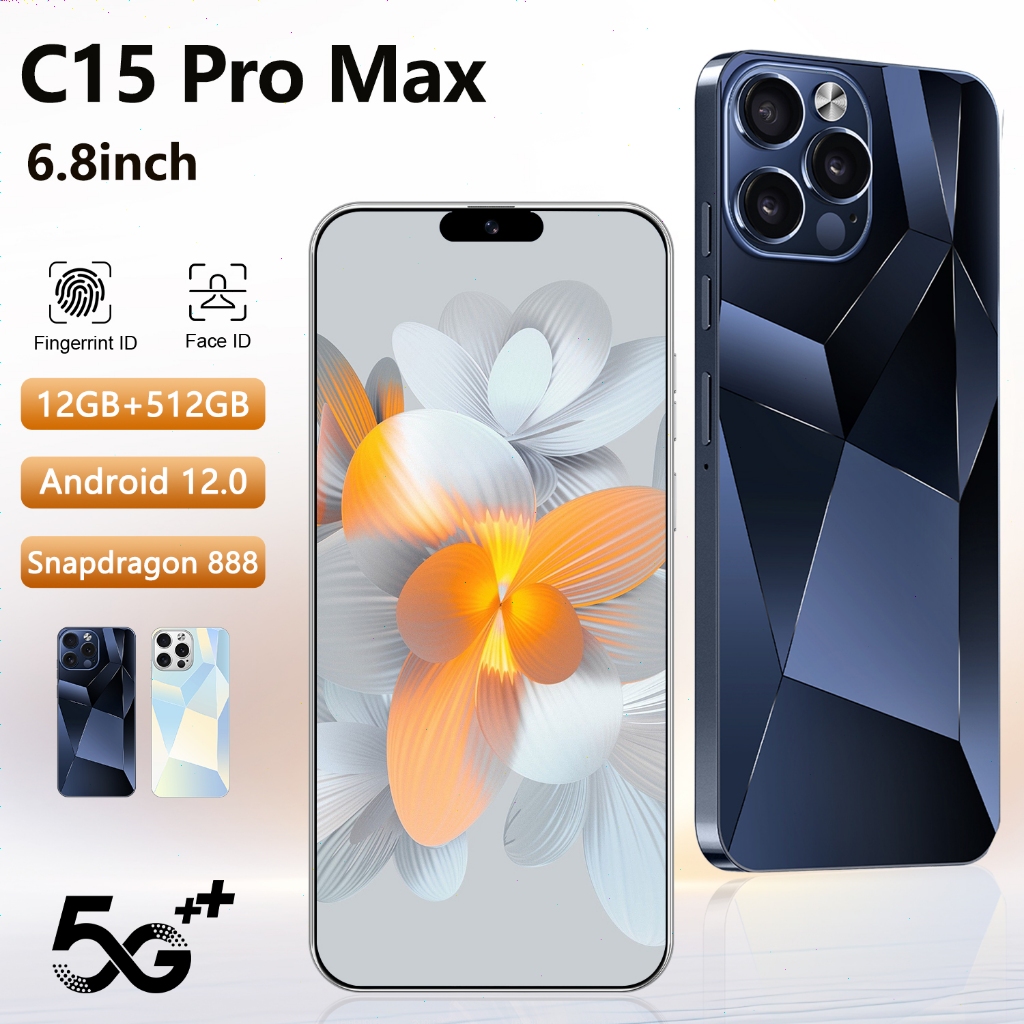 【COD】HOT 50 Proโทรศัพท์มือ  6.8นิ้ว โทรศัพท์ 12+512GB โทรศัพท์ราคาถูกsmartphone มือถือ 4G/5G wifi 120Hzจอแสดงผล แบตเต – โปรปัง