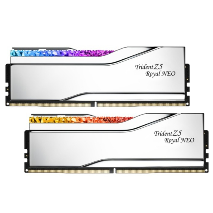 G.SKILL TRIDENT Z5 DDR5 ROYAL NEO RGB 32GB (16x2) 6000MHz SILVER CL28