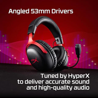 HyperX Cloud III S [Wireless] Over-ear Headset Gaming หูฟังไร้สาย หูฟังเกมมิ่ง | Hardcore Streamer&Esports Pro