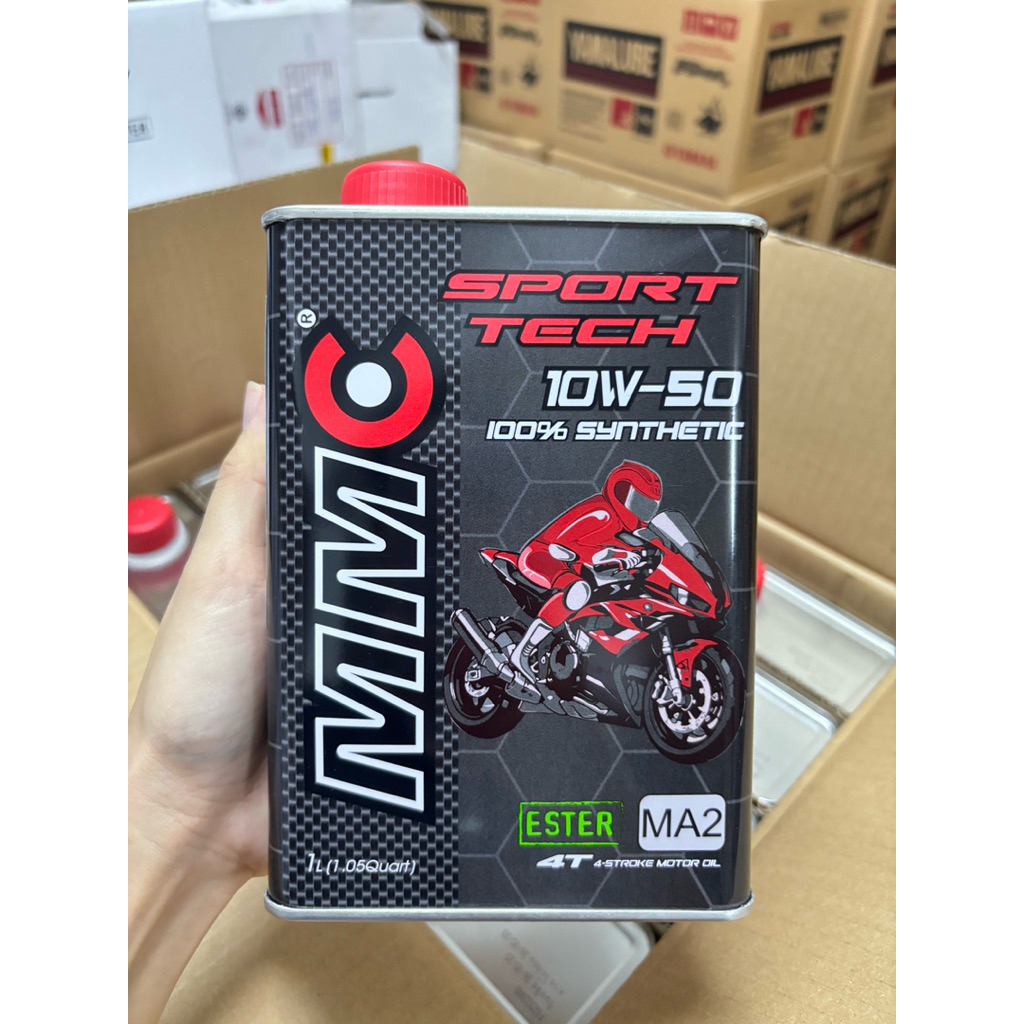 น้ำมันเครื่องสังเคราะห์ 100% MMC 10W50