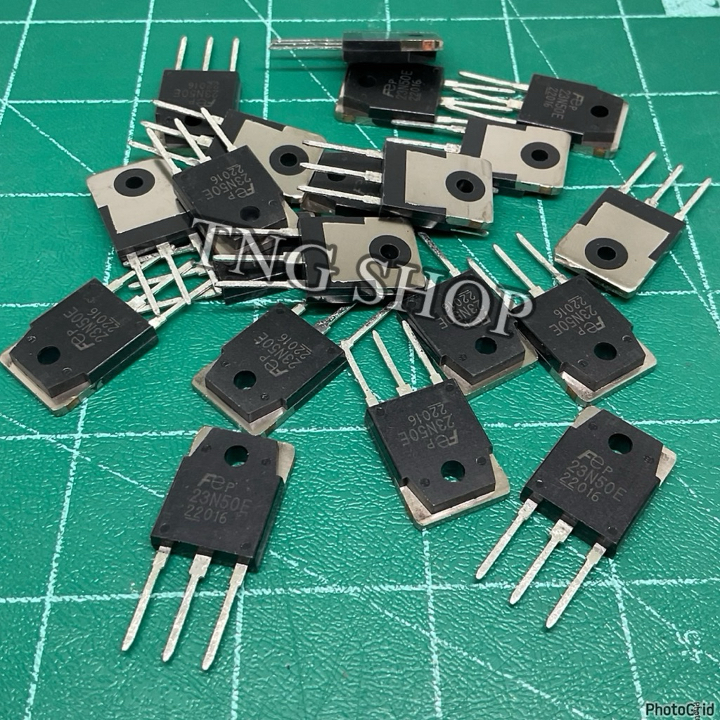 (แพ็ค10ตัว) 23N50E TO-247 23A500V MOSFET N-Fet มอสเฟต ทรานซิสเตอร์ พร้อมส่ง