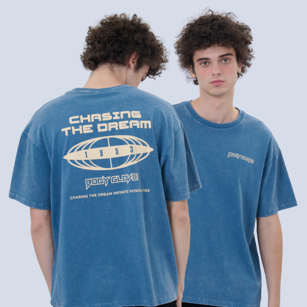 BODY GLOVE STAR ERA Relaxed Tee เสื้อยืดแขนสั้น สี DK.Blue