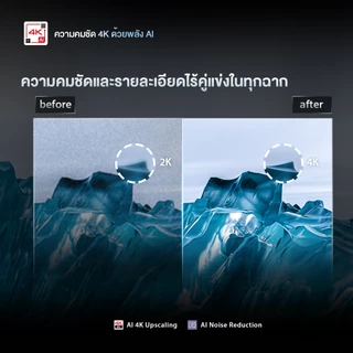 Toshiba TV 55E450RP ทีวี 55 นิ้ว 4K Ultra HD Quantum Dot VIDAA HDR10+ Dolby Atmos Smart TV