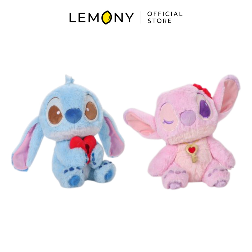 LEMONY ตุ๊กตาลิโล แอนด์ สติทช์ ซีรีส์ Flattering ขนาด 23 ซม. Disney Lilo & Stitch Collection