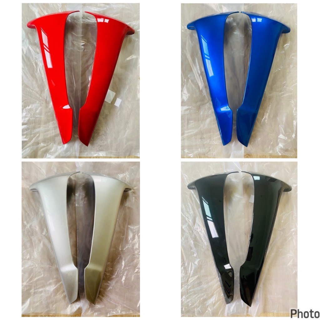(FISHO) บังลมนอก Wave 100S(05) เวฟ 100S(05) (รุ่นมียูบล็อค UBOX / ปี 2005-2008) (ราคาต่อคู่) (มี 4 สี)