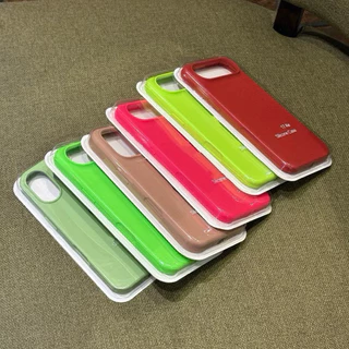 **พร้อมส่งในไทย Caseไอโฟน17 17Air 17pro 17promaxกำมะหยี่โลโก้ เนื้อซิลิโคน สีพื้น สำหรับรุ่นไอโฟน17promaxสินค้าพร้อมส่ง