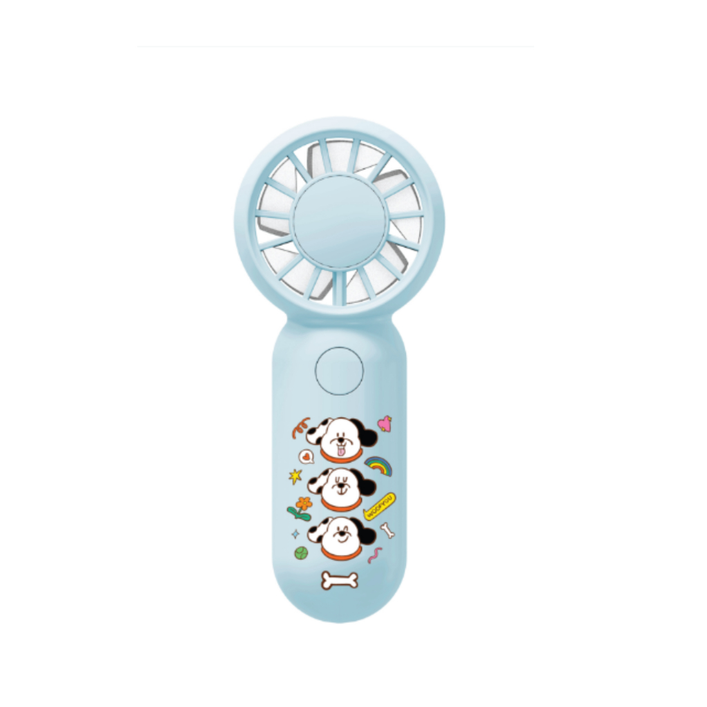 [Official] Rizz Mini fan พัดลมพกพา ลายลิขสิทธิ์แท้ Fluffy omelet รุ่น FO-MNF-01 ราคา ถูกที่สุด ดีลบีเคเค แกลเลอรีภาพที่ 2