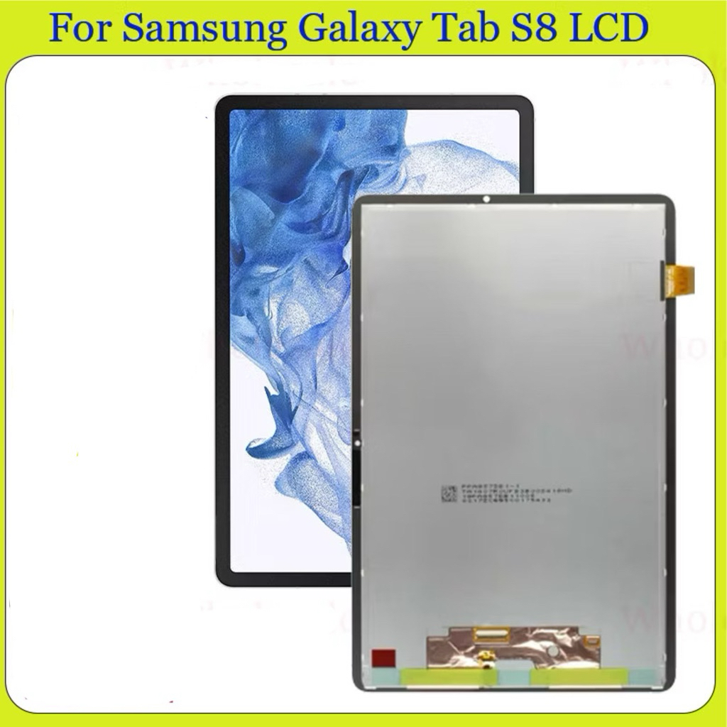 Original สําหรับ Samsung Galaxy Tab S8 SM-X700 SM-X706 X706B X706N จอแสดงผล LCD Touch Screen Digitizer CY
