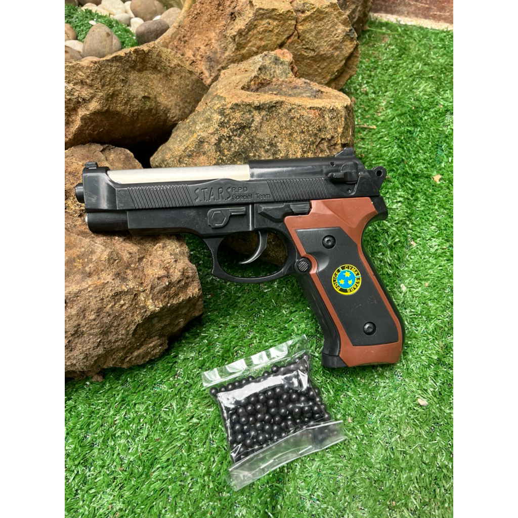 จัดส่งไว ของเล่นเด็ก ปื-นของเล่นเด็ก ของเล่นเด็กพกสั้น อัดลม ของเล่นจำลอง