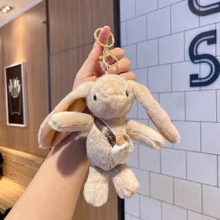 พวงกุญแจกระต่ายน่ารัก พวงกุญแจตุ๊กตาห้อยกระเป๋า พวงกุญแจตุ๊กตาขนนุ่ม พวงกุญแจของขวัญ ของชำร่วย