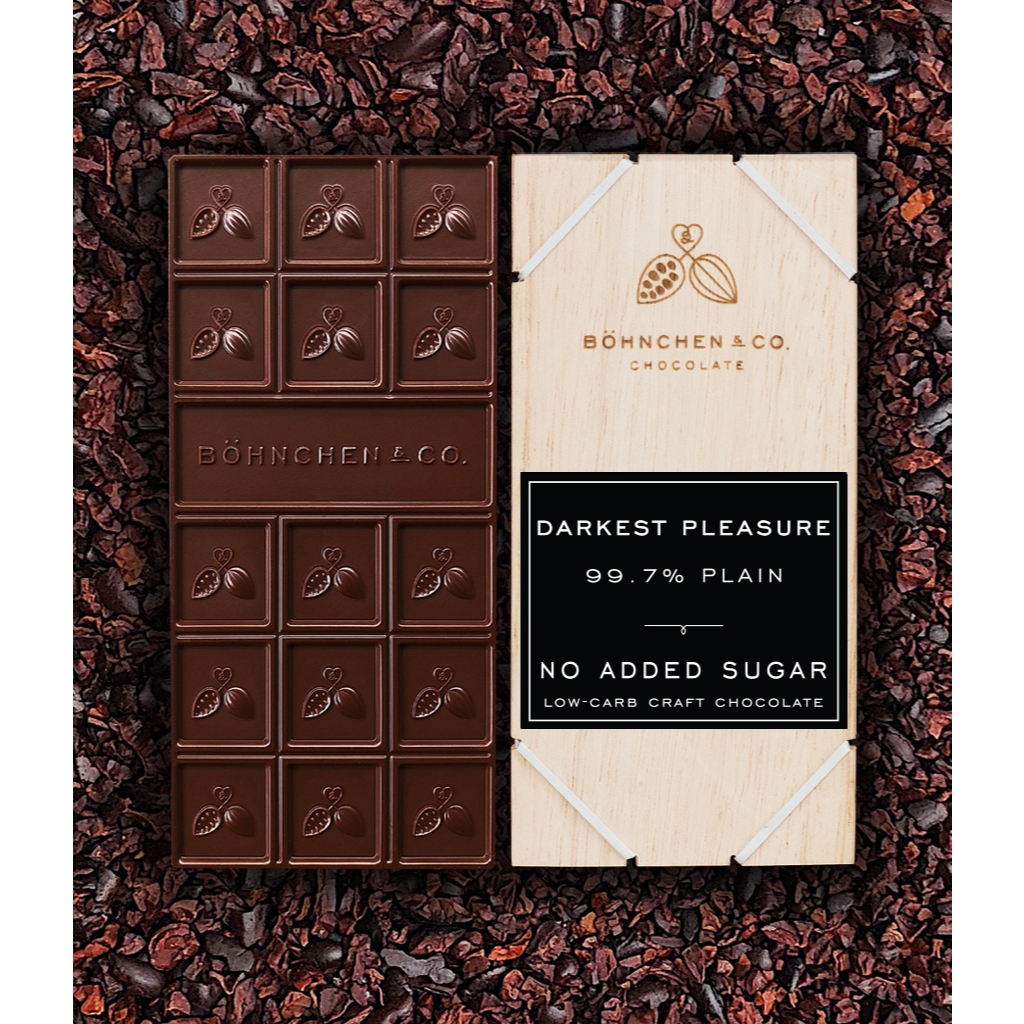 Darkest Pleasure 99.7% (Dark Chocolate) / ดาร์กเพลชเชอะ 99.7% (ดาร์กช็อกโกแลต) (ตรา เบอห์นเชน แอนด์ โค.)