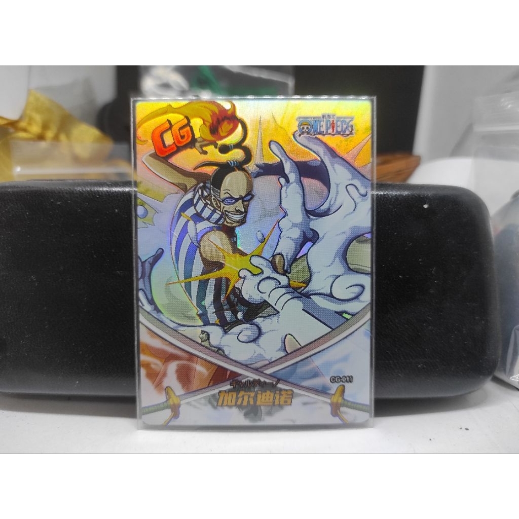 การ์ด Pirates Anime One Piece Mr. 3 Wax Sword Wax Wax Fruit SR Mint CCG Trading Cardแท้ สวย
#One_Pie