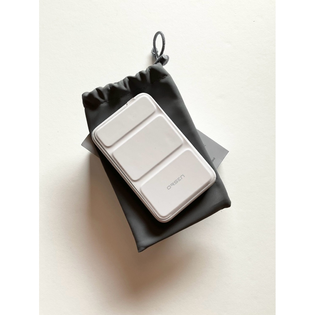 เพาเวอร์แบงค์ Orsen Eloop EW56 แบตสำรองชาร์จแม่เหล็ก Magnetic พร้อมส่ง