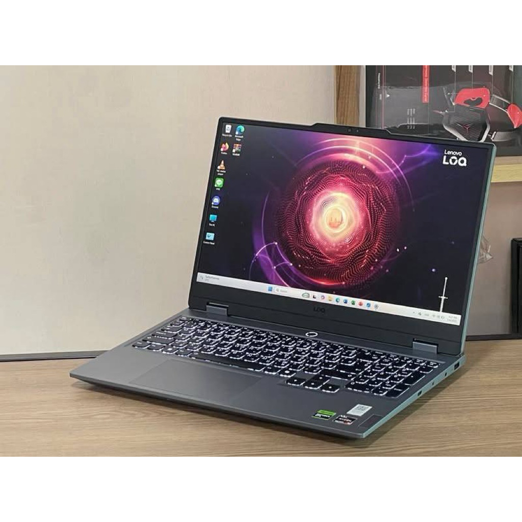 Lenovo LOQ 15ARP9-83JC003MTA Ryzen 5 7235HS SSD512GB RAM24GB RTX 3050 (6GB GDDR6) เครื่องใหม่ตัวโชว์