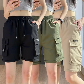 ✨ Kinny shorts 🧸 กางเกงขาสั้นเอวสูง เก็บพุงพรางหุ่น เข้ารูป