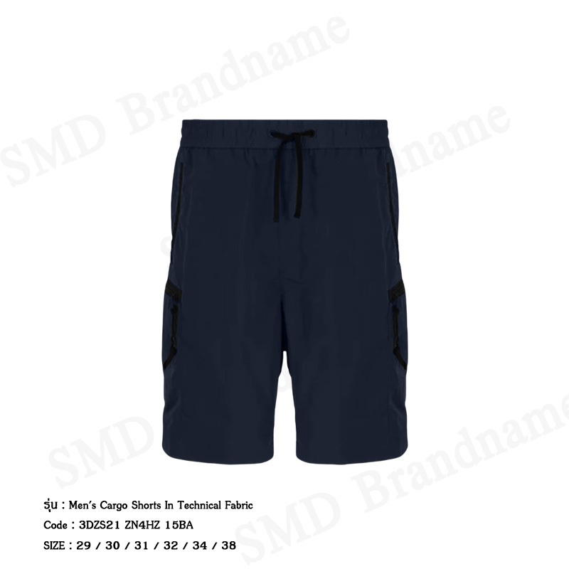 Armani Exchange กางเกงขาสั้นผู้ชาย รุ่น Men's Cargo Shorts In Technical Fabric Code: 3DZS21 ZN4HZ 15