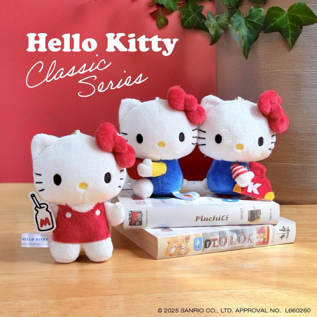 [ของแท้🇯🇵] Hello Kitty Classic Series พวงกุญแจคลาสสิก eco bag