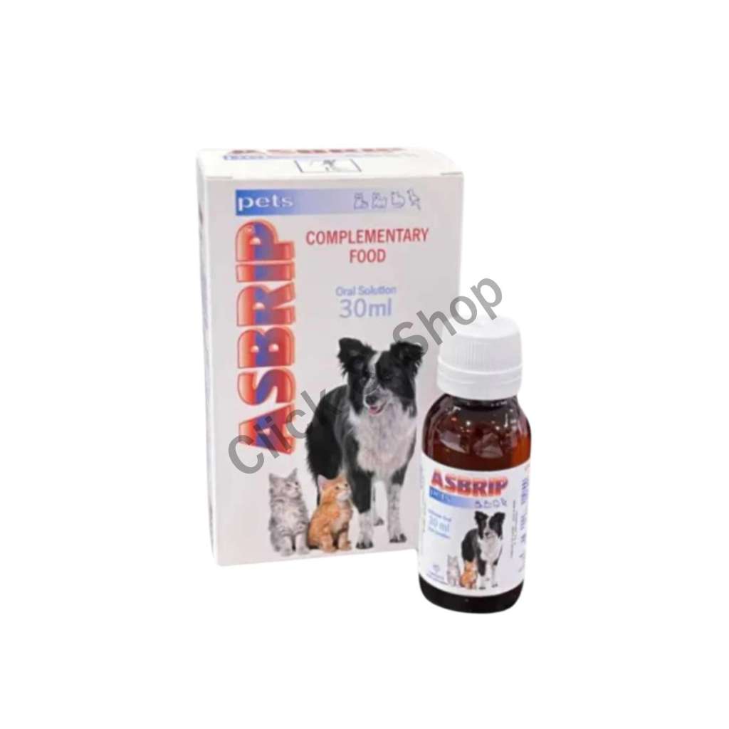 Asbrip Pets แอสบริพ เพ็ทส์ ลดอาการไอ จาม หายใจมีเสียง หลอดลมตีบ