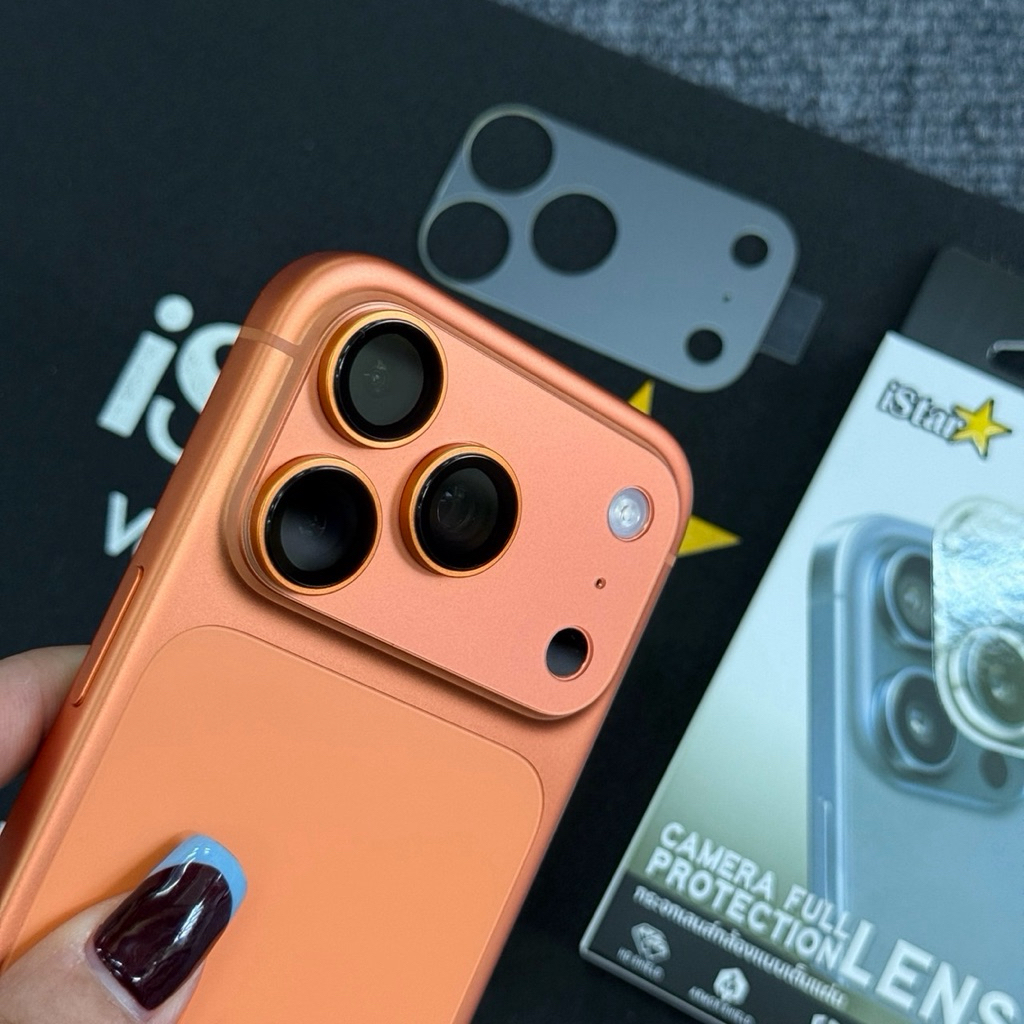 ฟิล์มด้านกันรอย ฐานกล้อง 17pro-17promax - รูปที่ 4