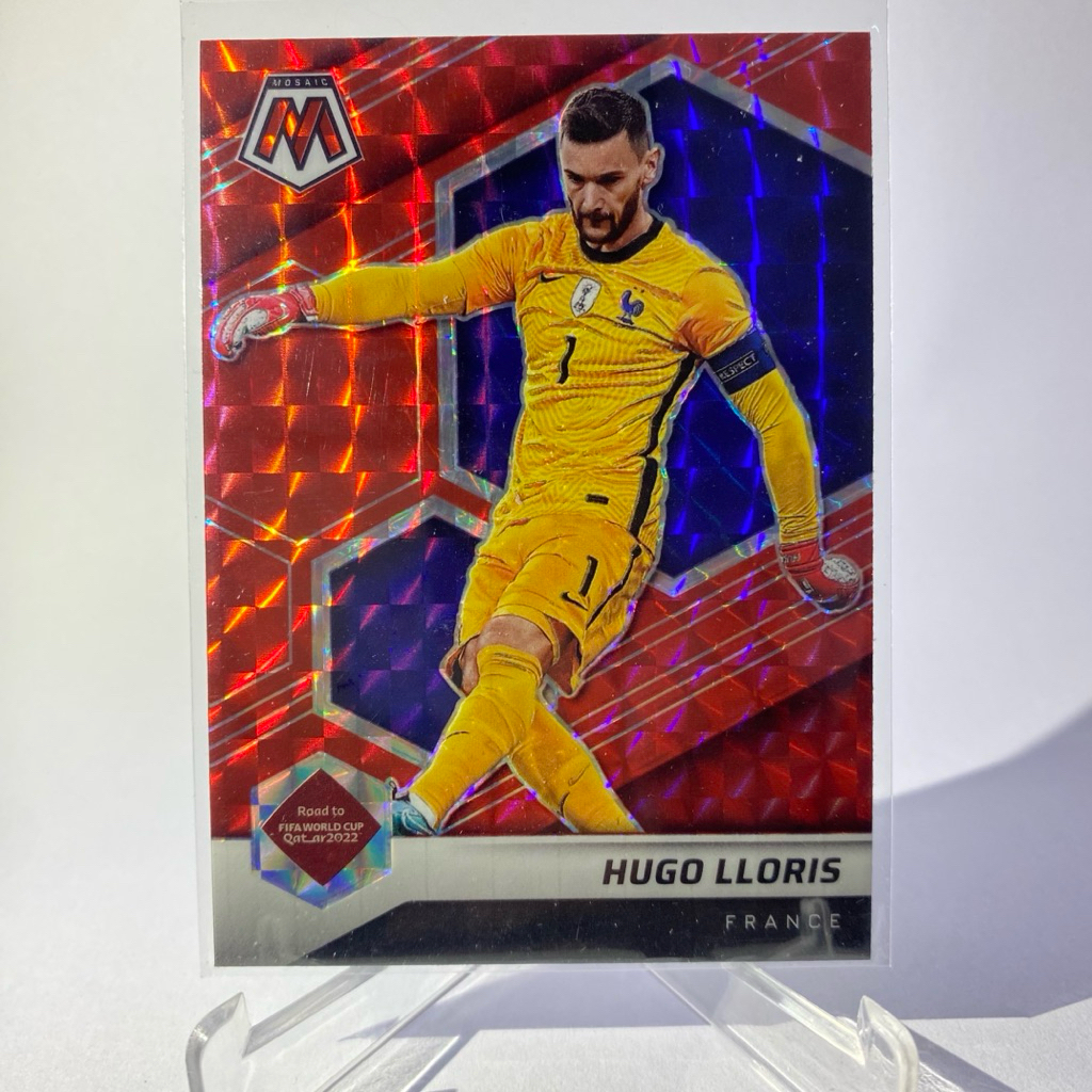 การ์ดนักฟุตบอล HUGO LLORIS (PRIZM), FRANCE, PANINI MOSAIC 2022