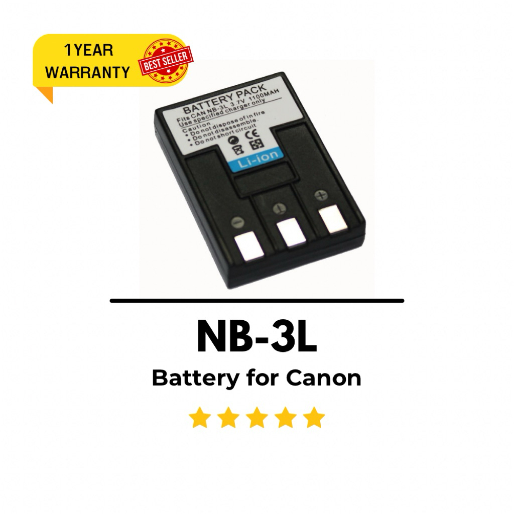 NB-3L / NB-3LH Digital IXUS 700 Digital IXUS 750 Digital IXUS i Digital IXUS i5