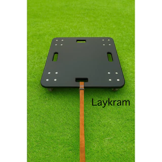 รถเข็นดอลลี่ Dolly รถเข็นตู้ลำโพง รับน้ำหนักได้ 150kg. ดอลลี่60x60cm และ 60x80cm[หนา 20 มม.]ล้อเลื่อน 3นิ้ว(มีเบรค 2ล้อ)