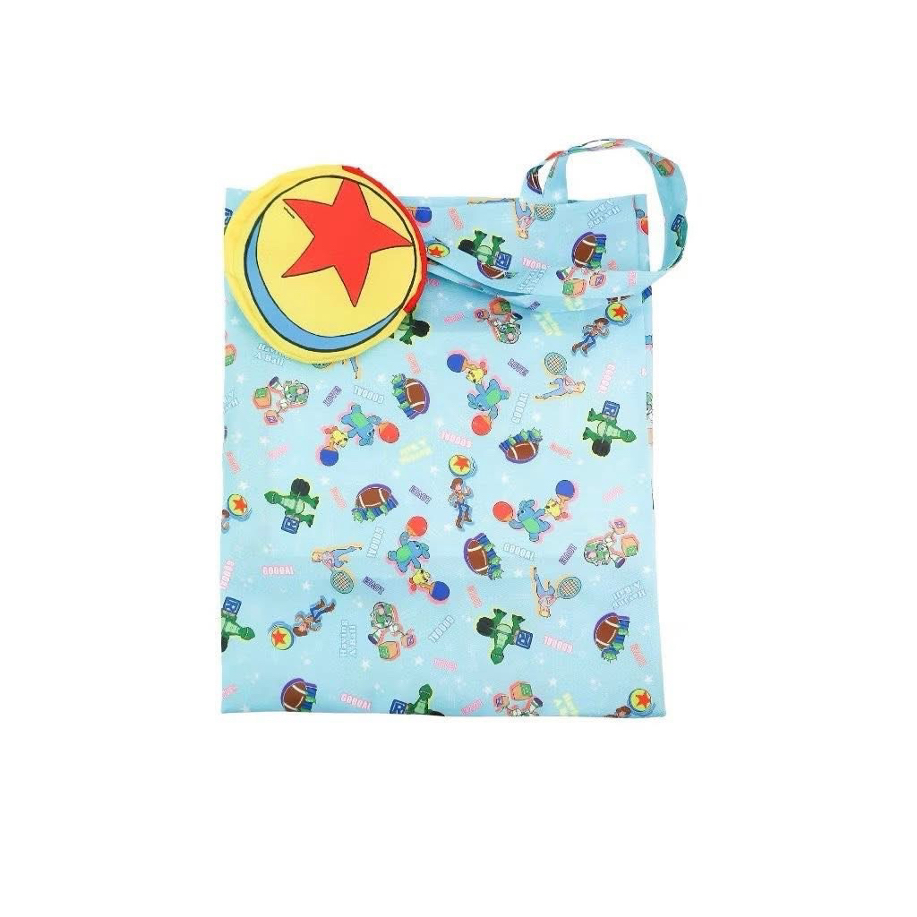 ถุงผ้าพับเก็บได้ลาย Toy Story Sports ลิขสิทธิ์แท้
