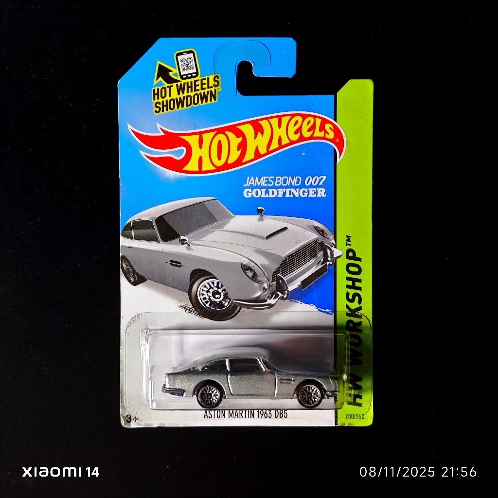 Hot Wheels Aston Martin 1963 DB5 James Bond 007
