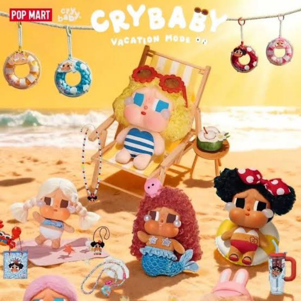 Cry Baby Vacation Mode On ของแท้ช็อปไทย (เช็คการ์ด) พร้อมส่งจากไทย