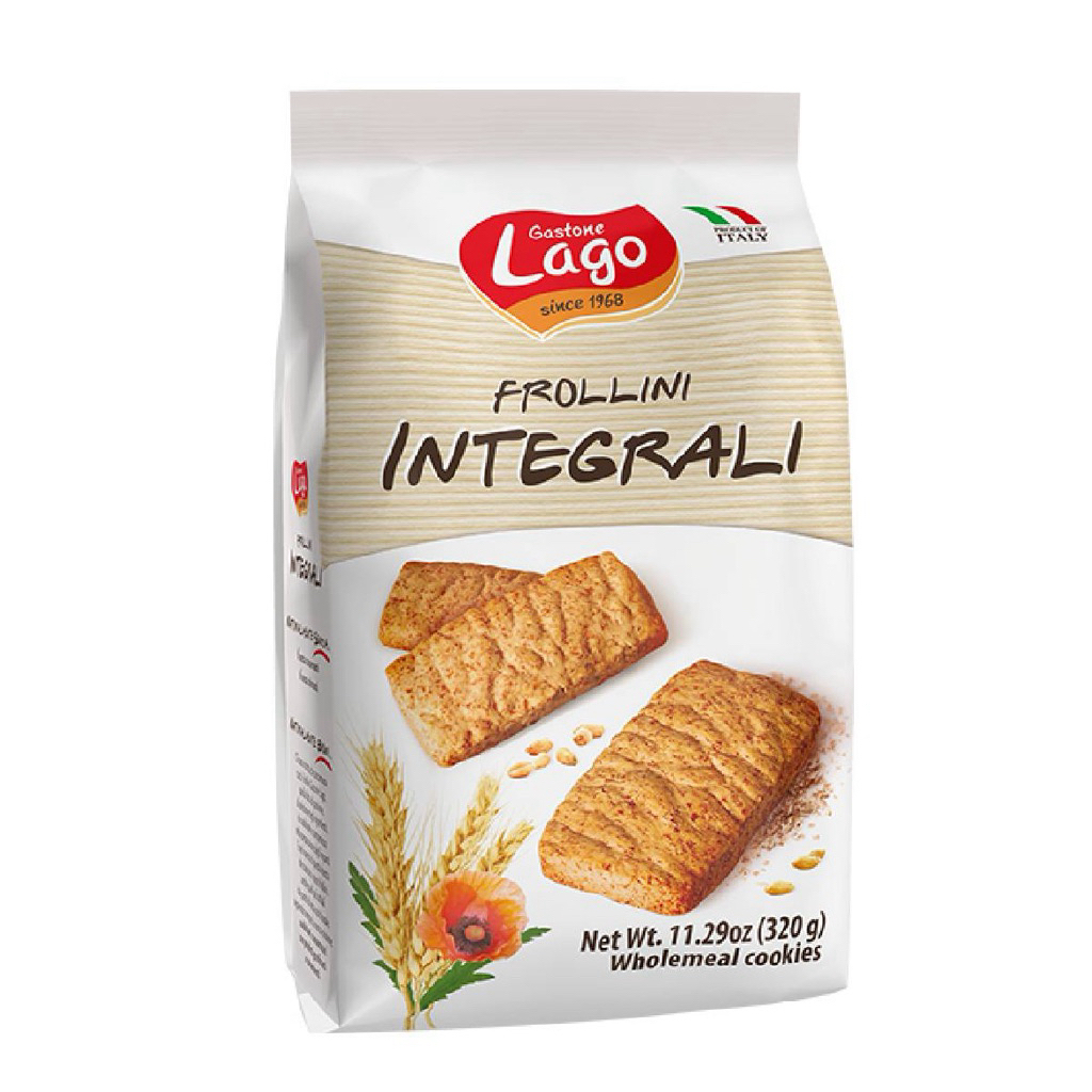 Lago Wholemeal Cookies/Cookies with Cream/Chocolate Chip Cookies 320g ลาโก้คุกกี้