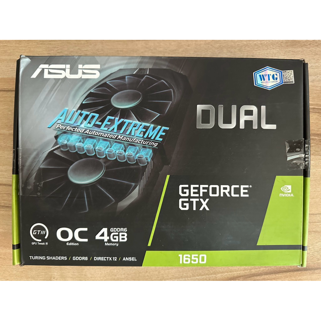 Asus dual gtx 1650 4g