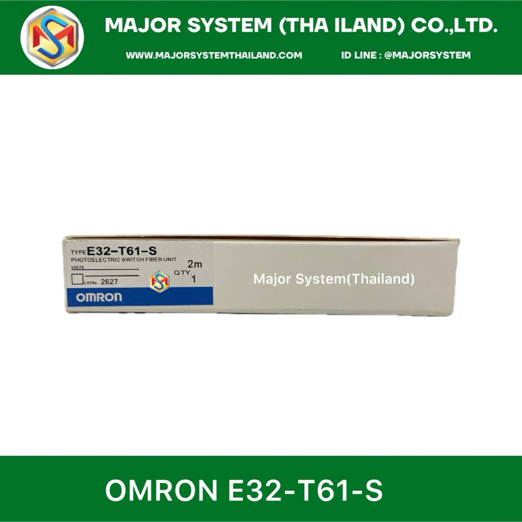 OMRON E32-T61-S 2M Fiber optic sensor head