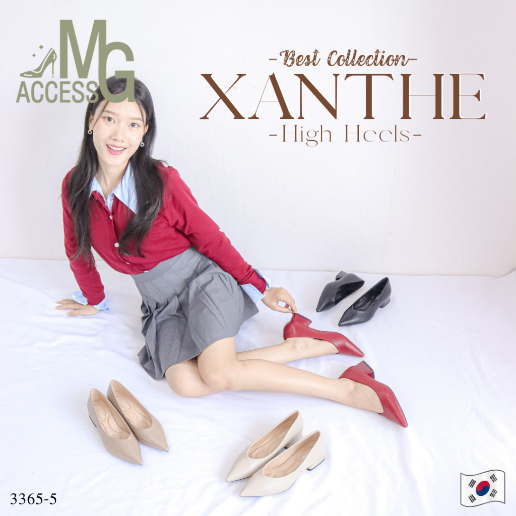 Mgaccess 'Xanthe High Heels Shoes' 3365-5 รองเท้าคัทชู